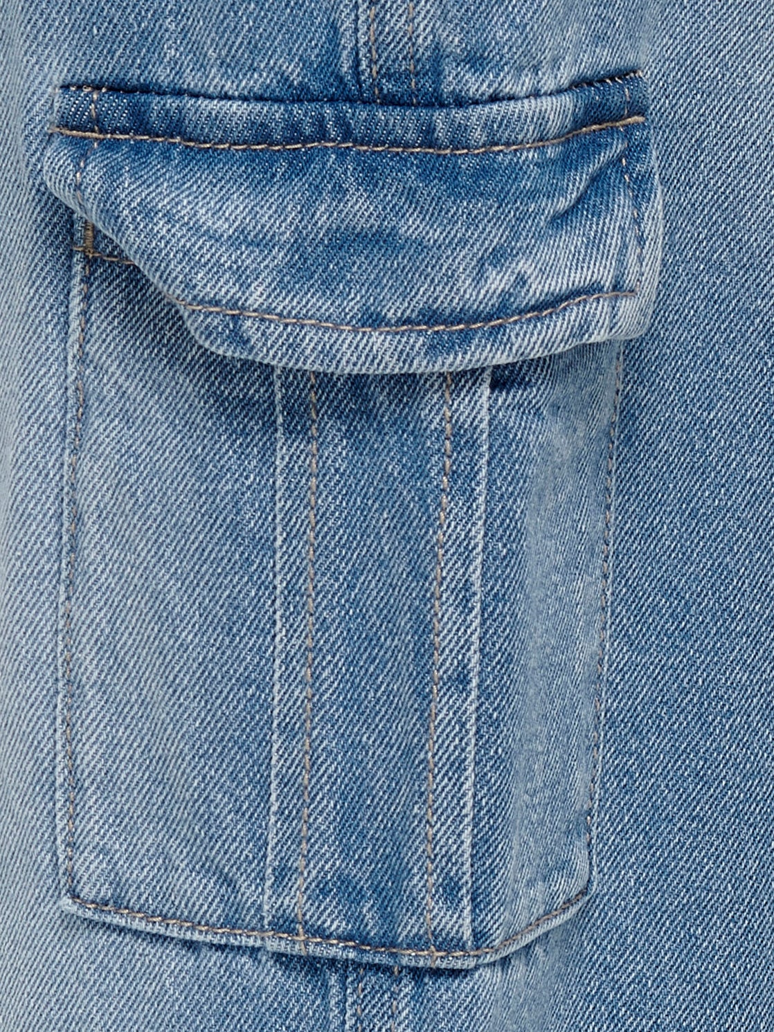 Jeans ONLY Carrot Fit Per Ragazze - Taglio Wide Leg In Denim Elasticizzato - Foto 2