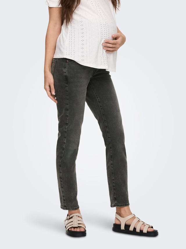 ONLY Gerade geschnitten Hohe Taille Jeans - 15277765