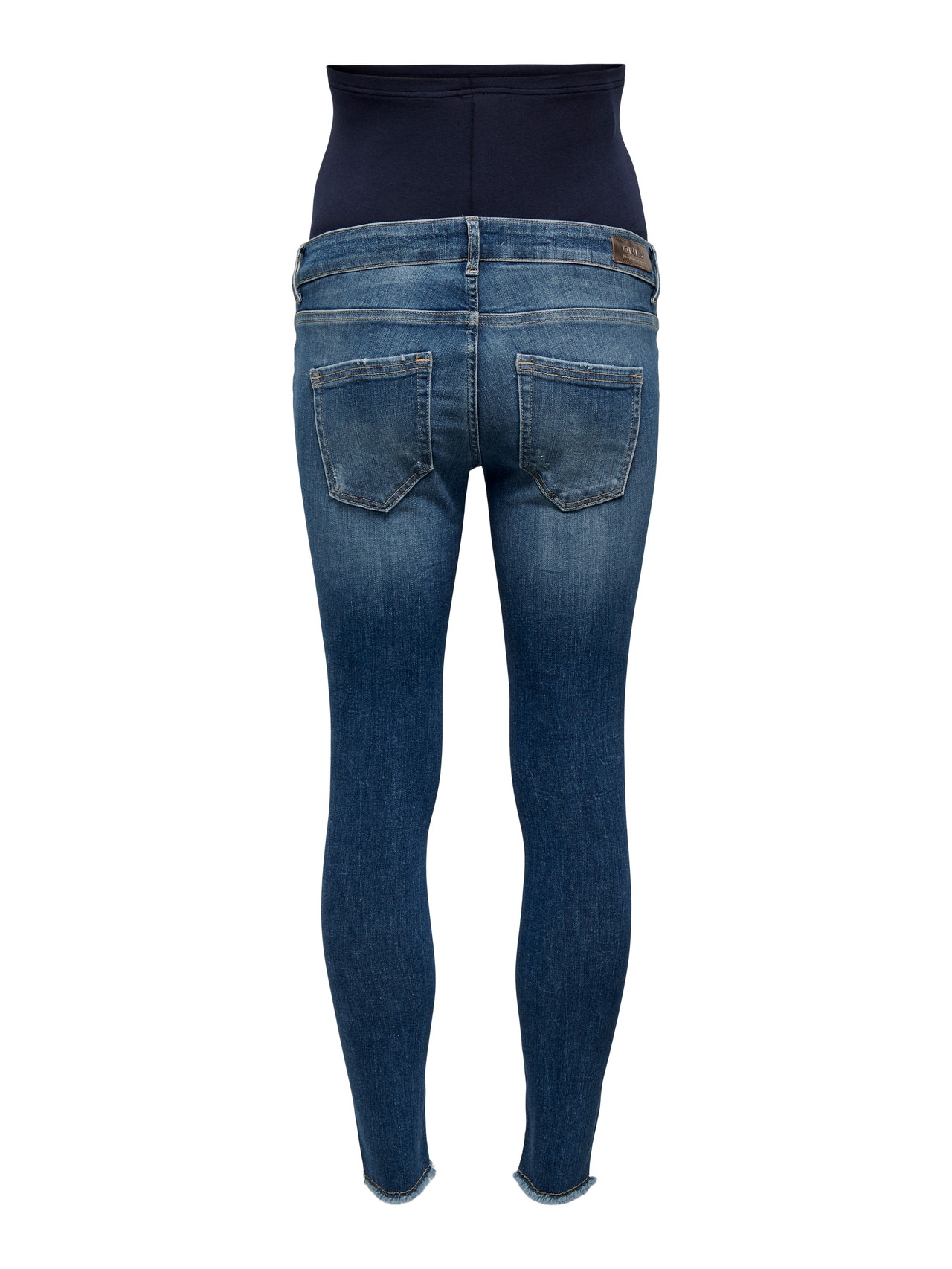 ONLY ONLBlush mid ankel Skinny fit jeans -Dark Medium Blue Denim - 15277775