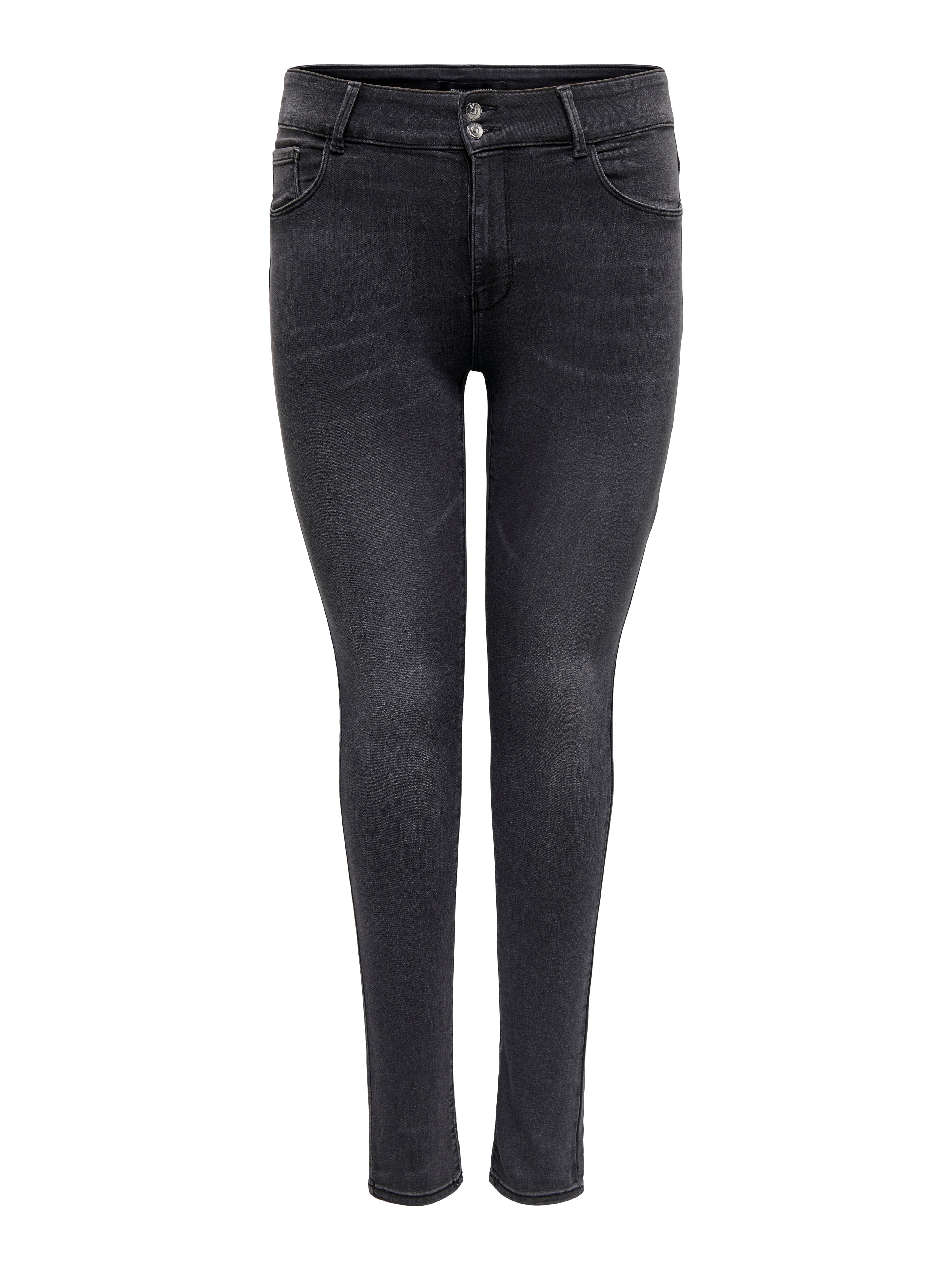 Thumbnail - Carstorm Hohe Taille Skinny Fit Jeans