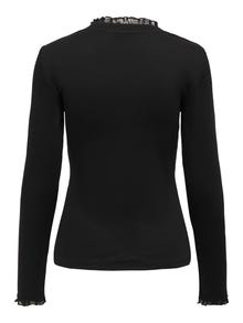 ONLY Long sleeved Top -Black - 15277888