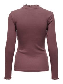 ONLY Long sleeved Top -Rose Brown - 15277888