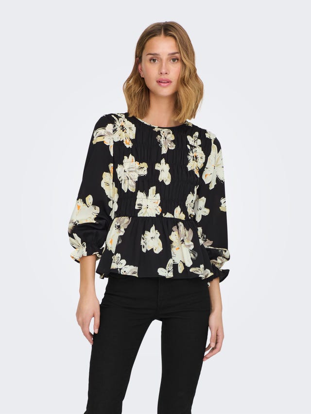 ONLY Printed long sleeve top - 15277949