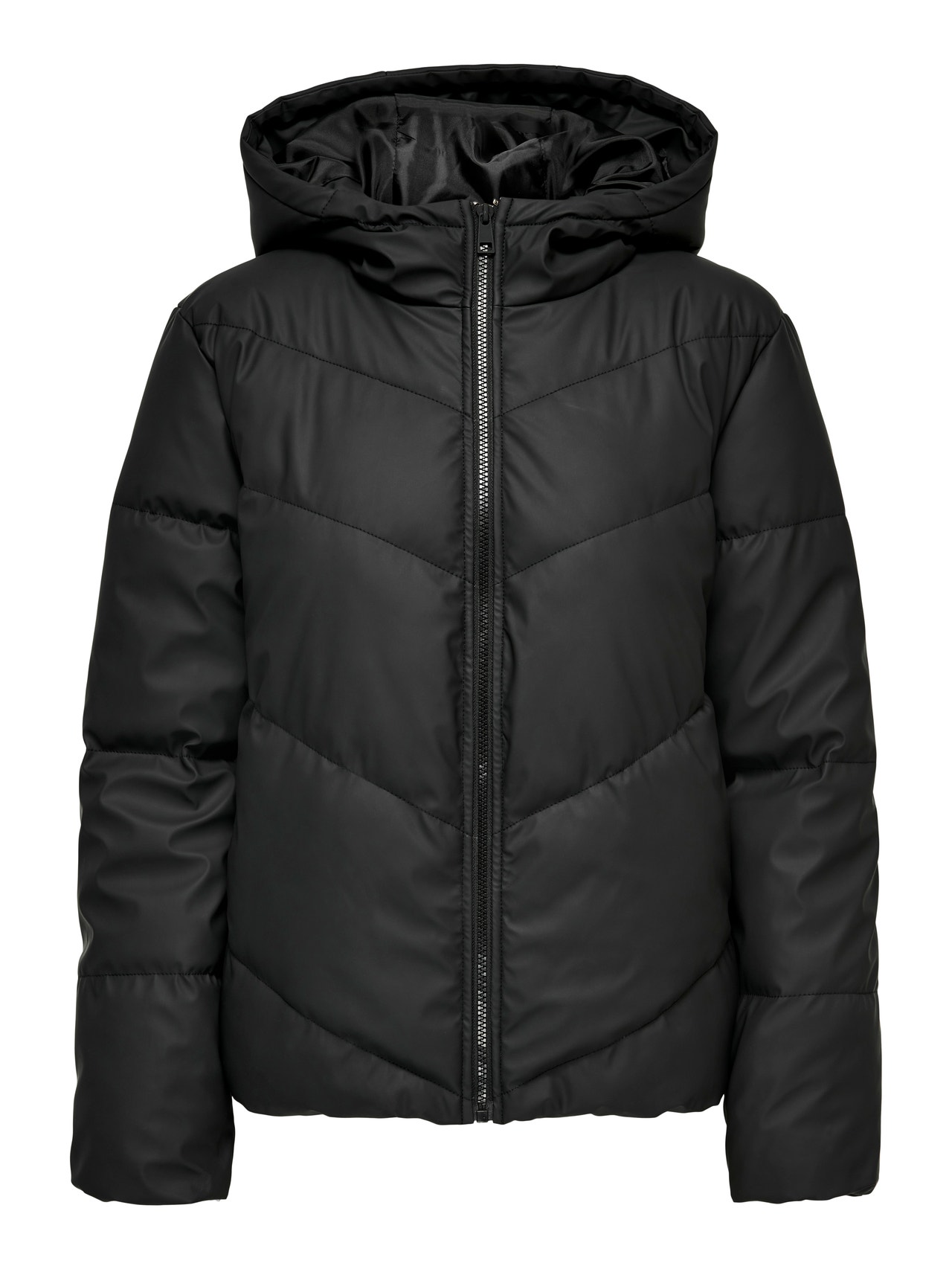ONLY Water repellent puffer coat -Black - 15277952