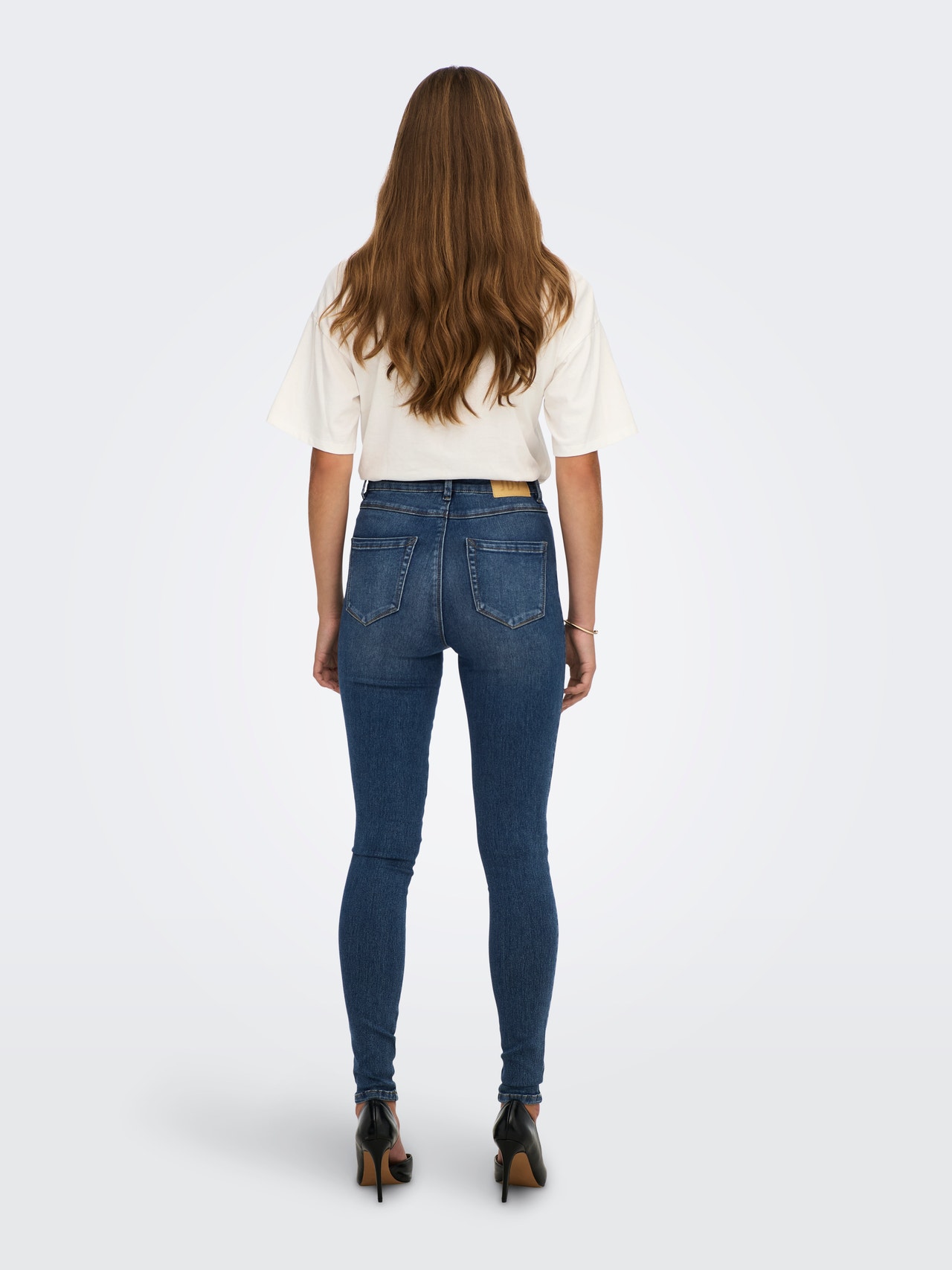 ONLY Skinny fit Jeans -Medium Blue Denim - 15278029