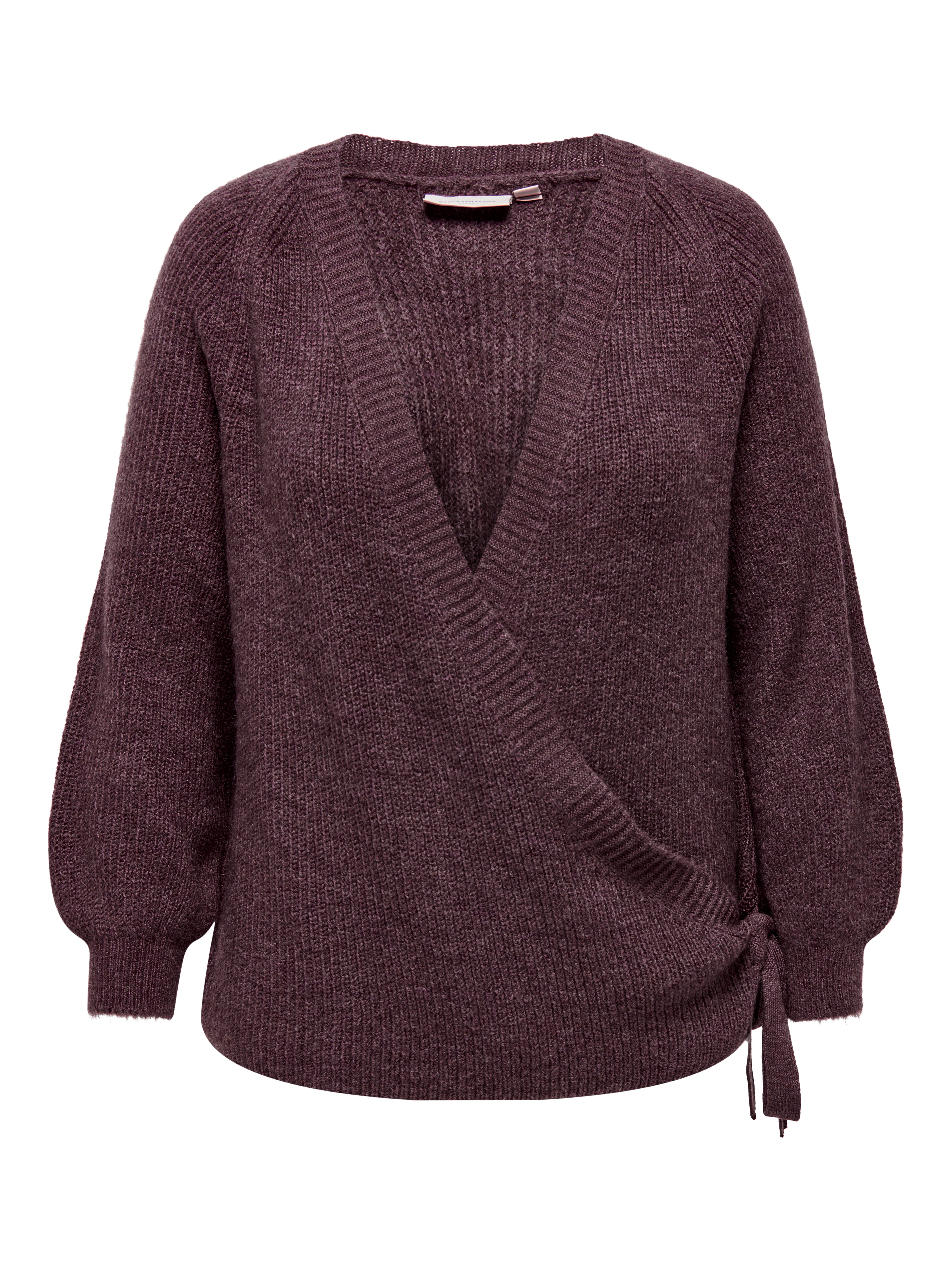 CARJADEI Strickjacke | Dunkelrosa | ONLY®
