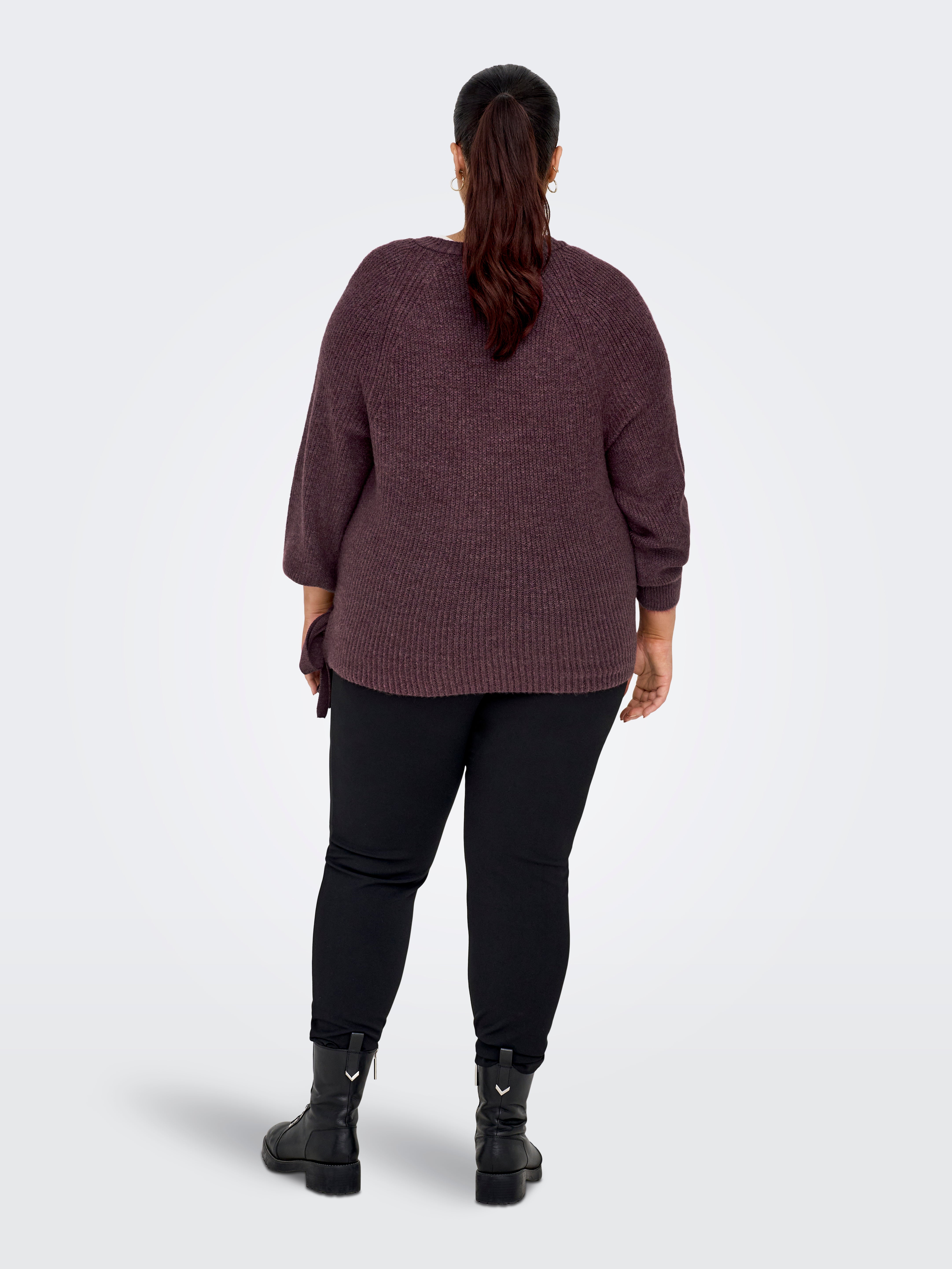 CARJADEI Strickjacke | Dunkelrosa | ONLY®