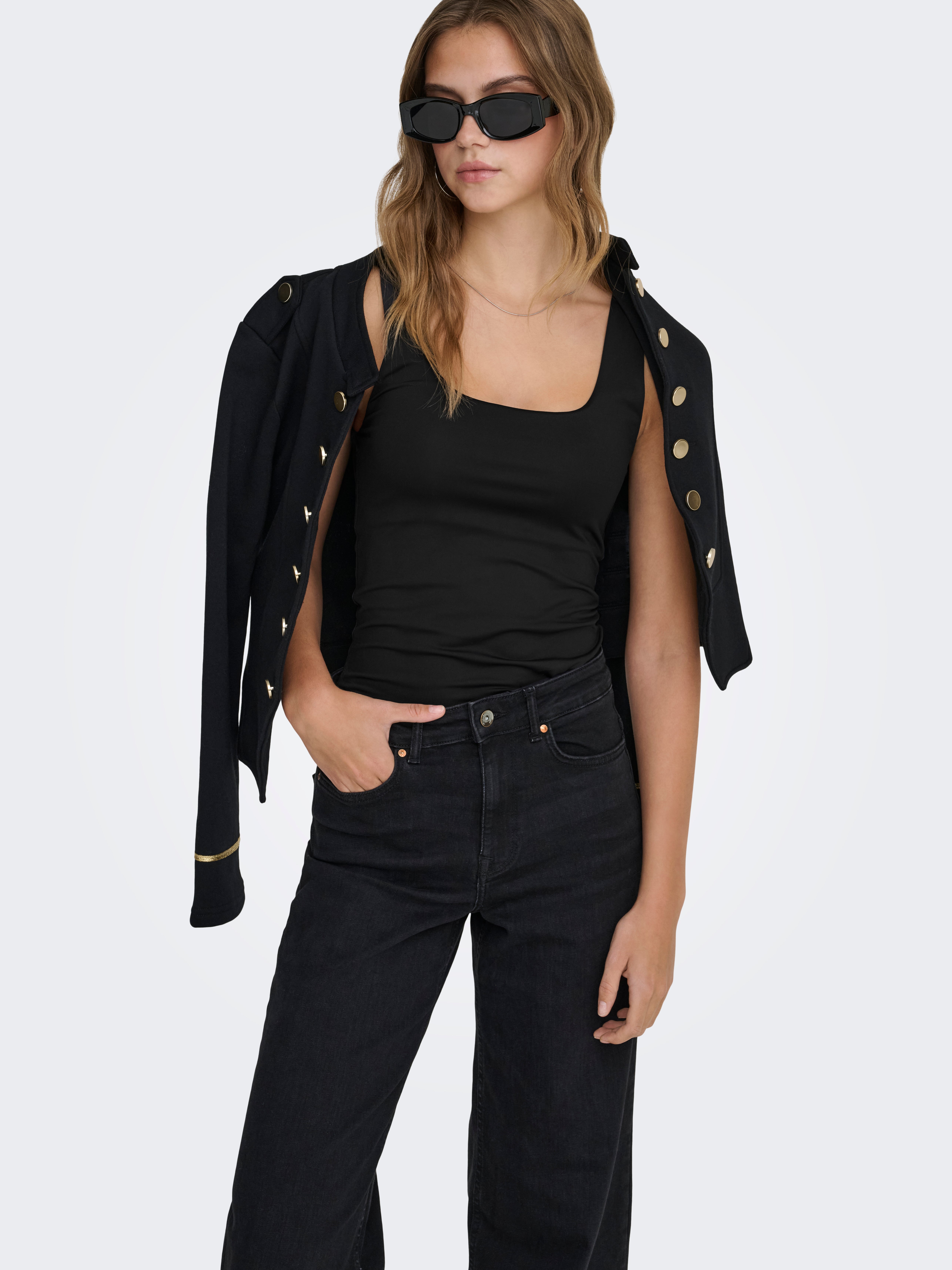 only black top