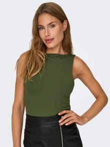 ONLY Reverseable top -Rifle Green - 15278090