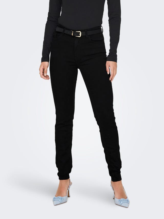 ONLY Skinny Fit Hohe Taille Jeans - 15278119