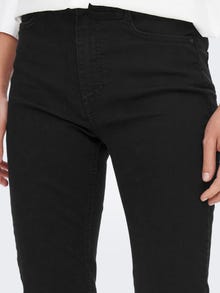 ONLY Skinny Fit Hohe Taille Jeans -Black - 15278119