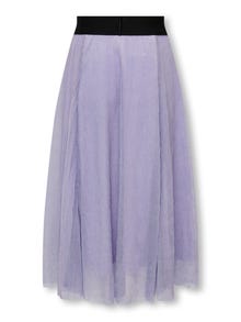 ONLY Long Glitter Skirt -Grapemist - 15278174
