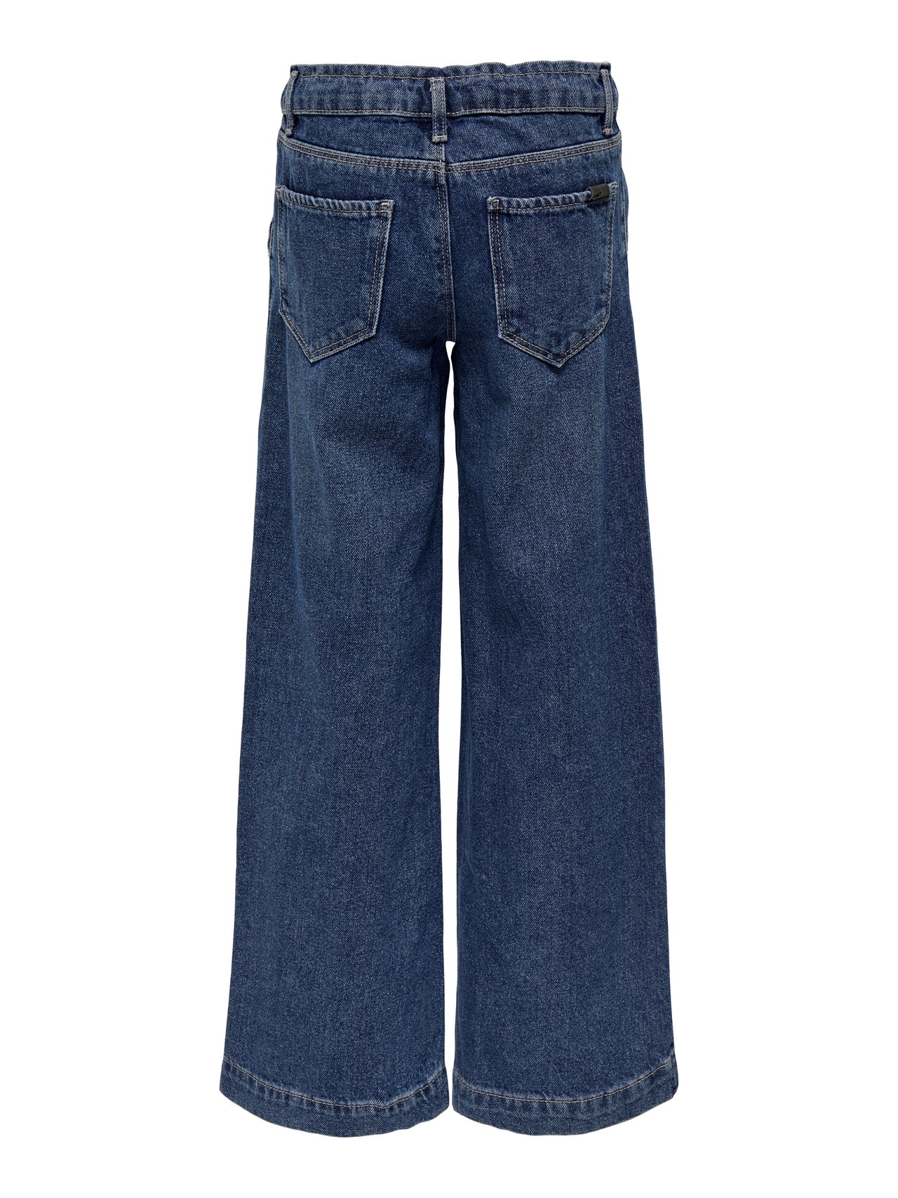 ONLY KONComet ancho Jeans de campana -Medium Blue Denim - 15278239