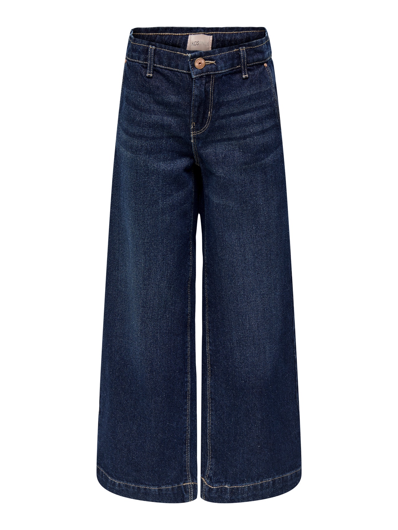 ONLY KONComet wijde Flared Jeans -Dark Blue Denim - 15278241
