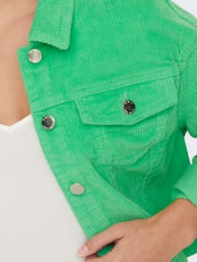 ONLY Cropped Corduroy Jacket -Spring Bud - 15278272
