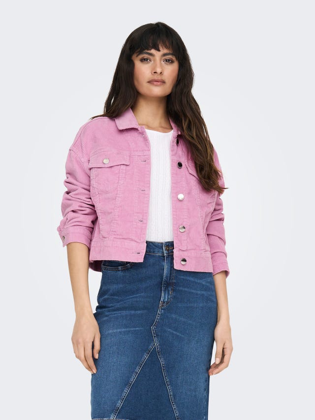 ONLY Cropped Corduroy Jacket - 15278272