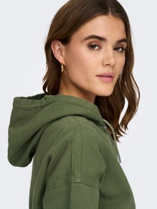 ONLY Hood with string regulation Jacket -Aloe - 15278281