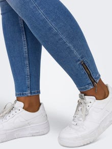 ONLY Jeans Skinny Fit Taille moyenne -Light Medium Blue Denim - 15278378