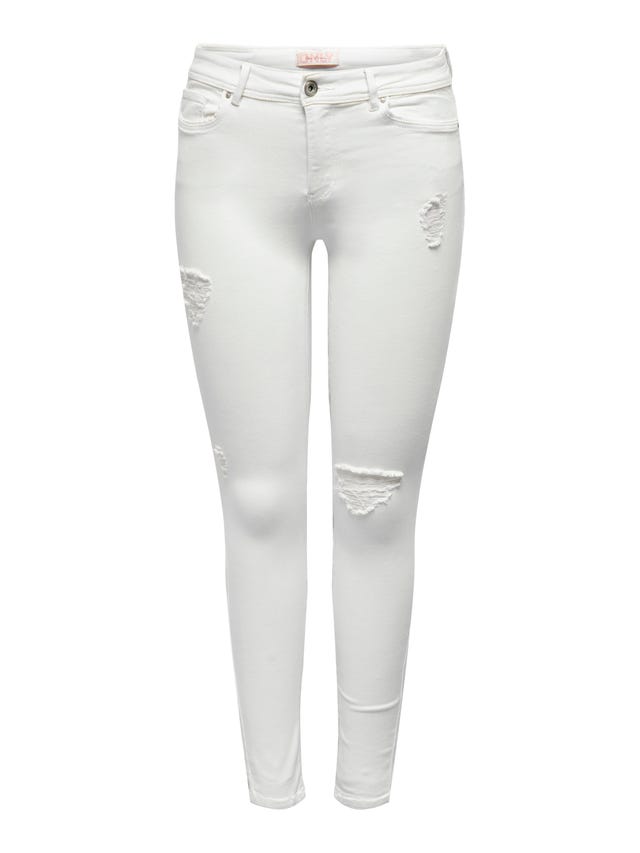 ONLY Skinny Fit Mid waist Jeans - 15278388