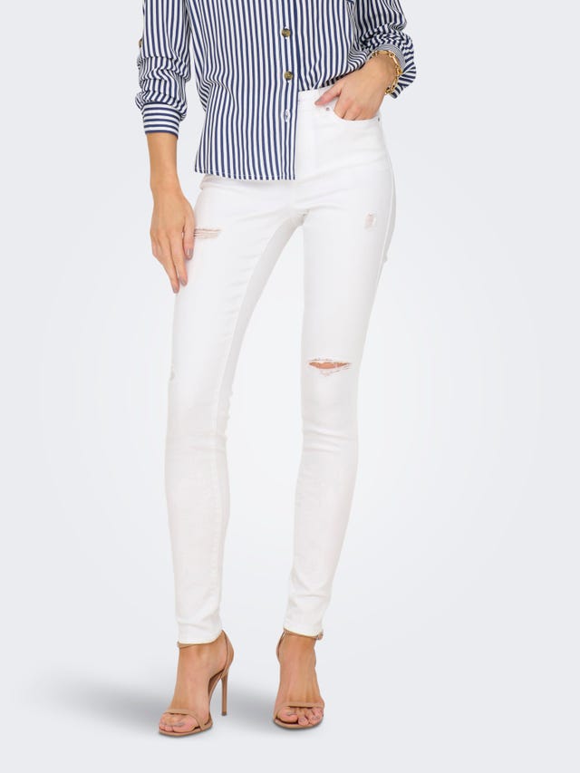 ONLY Skinny Fit Mittlere Taille Jeans - 15278388