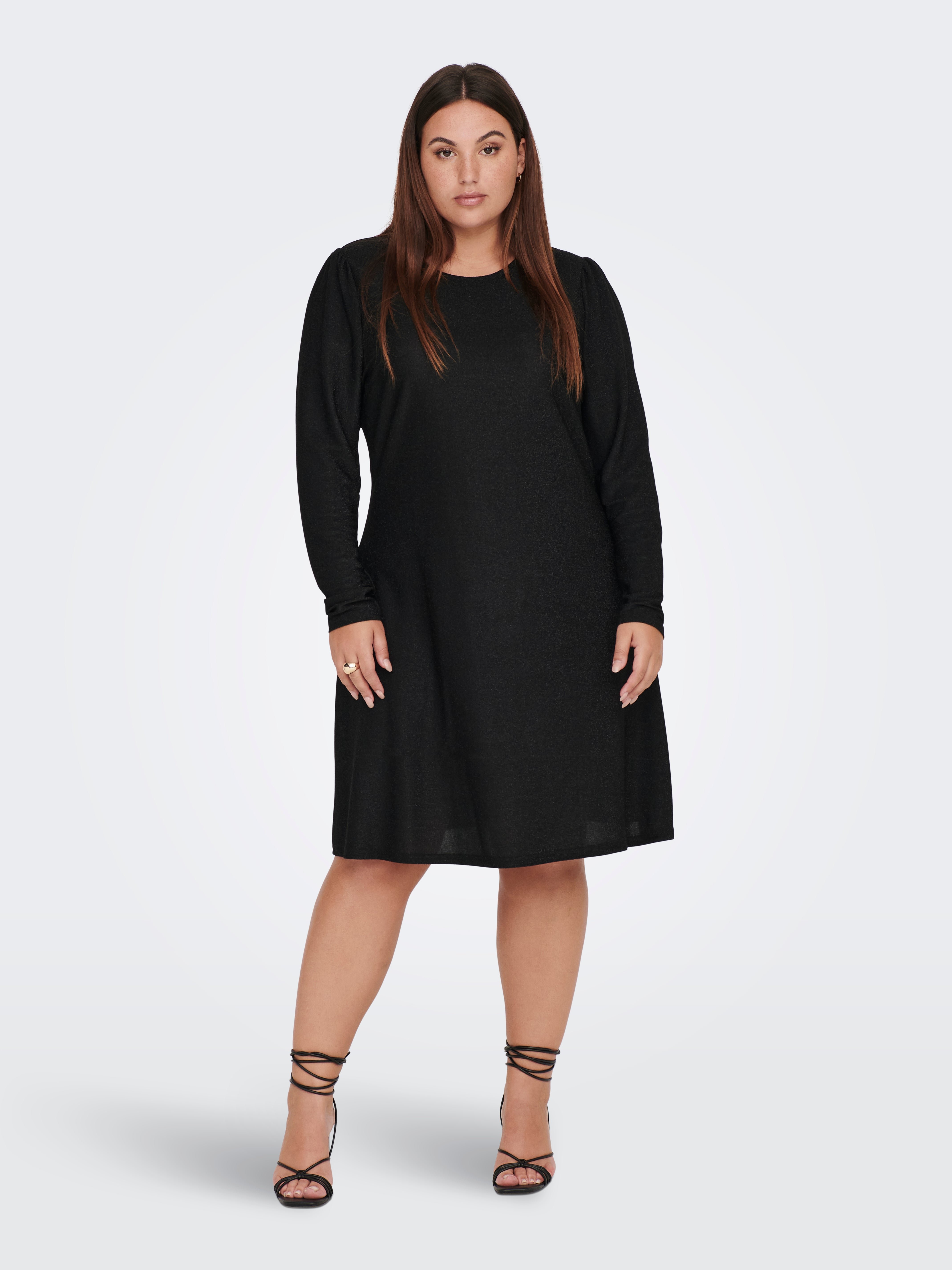 Curvy midi shop dresses