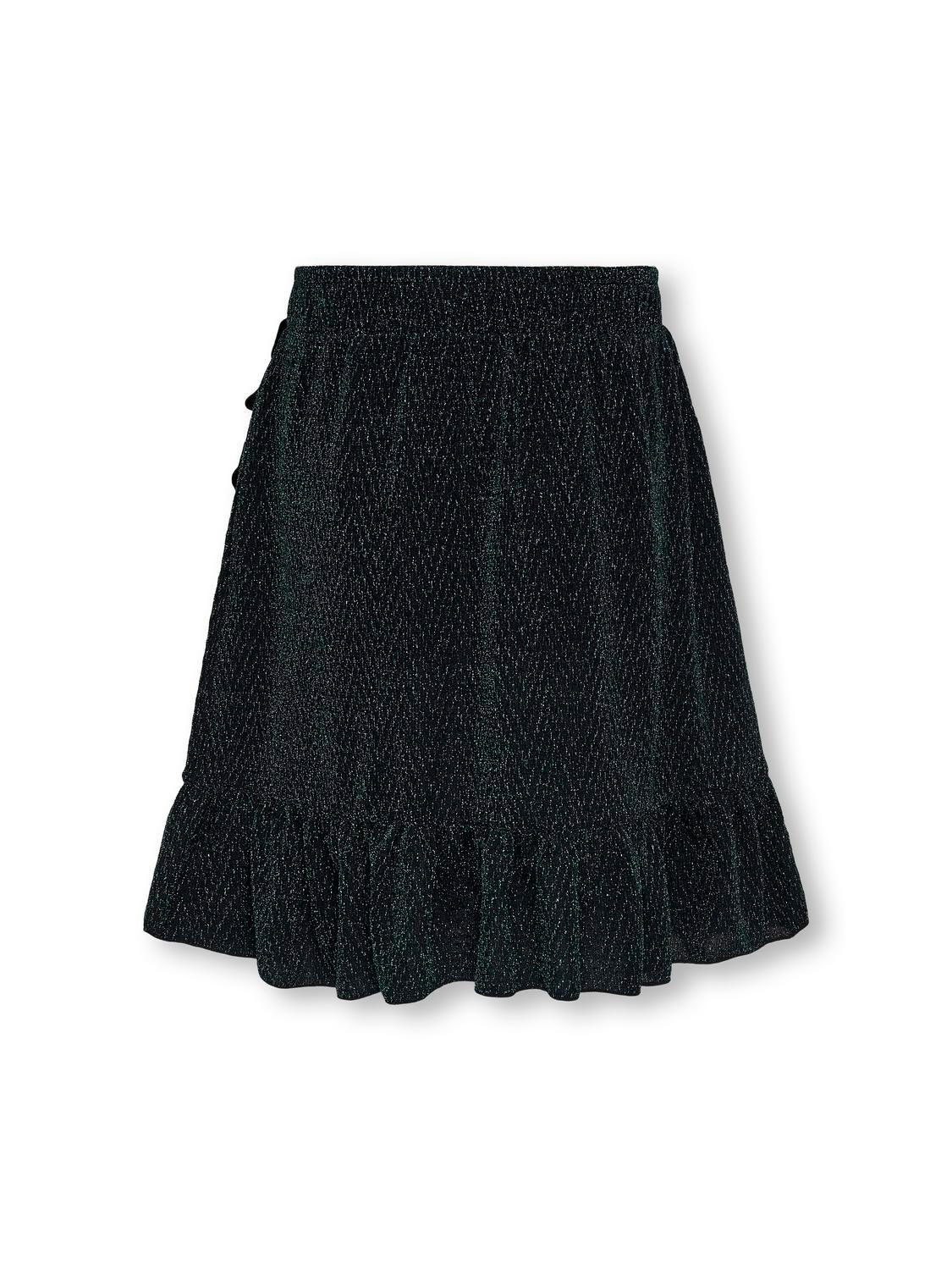 ONLY Glitter Skirt -Black - 15278439