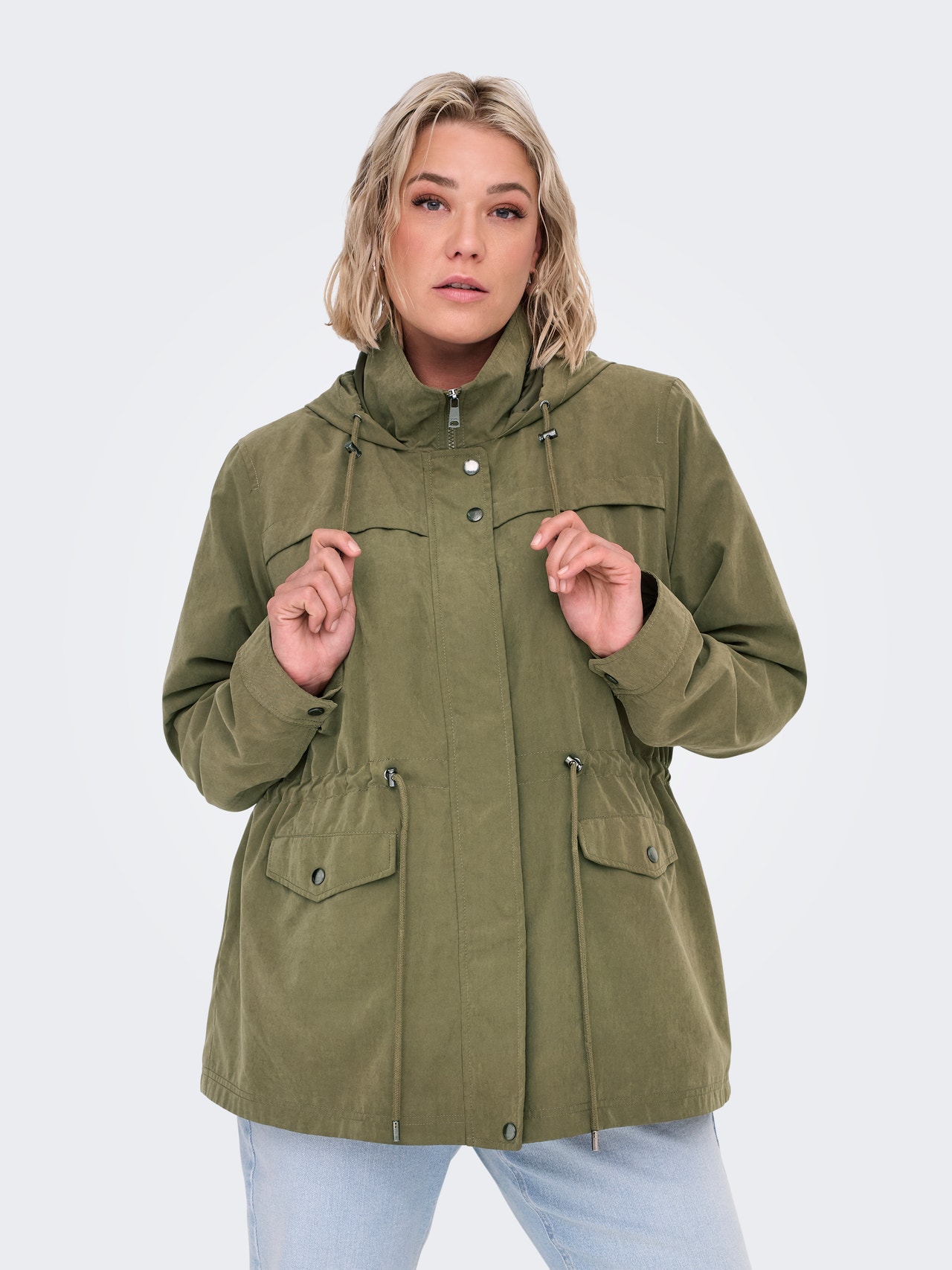 ONLY CARNEWSTARLINE Bunda -Stone Gray - 15278695