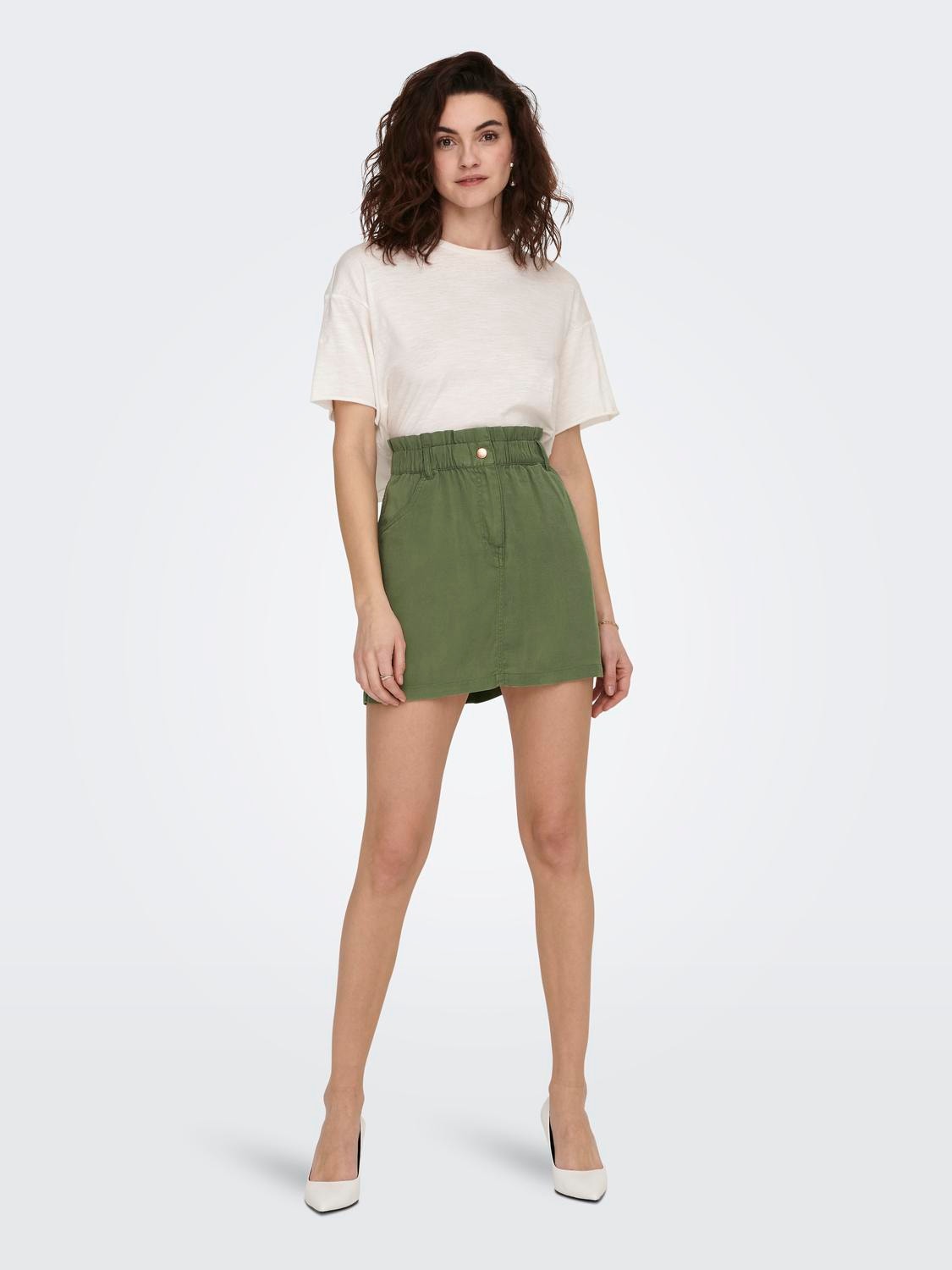ONLY Mini Cargo Skirt -Four Leaf Clover - 15278697