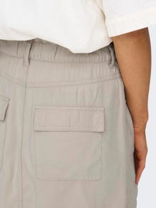 ONLY High waist Short skirt -Pumice Stone - 15278697