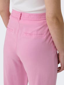 ONLY Straight Fit High waist Trousers -Begonia Pink - 15278699