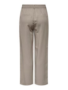 ONLY Gerade geschnitten Hohe Taille Hose -Pure Cashmere - 15278699