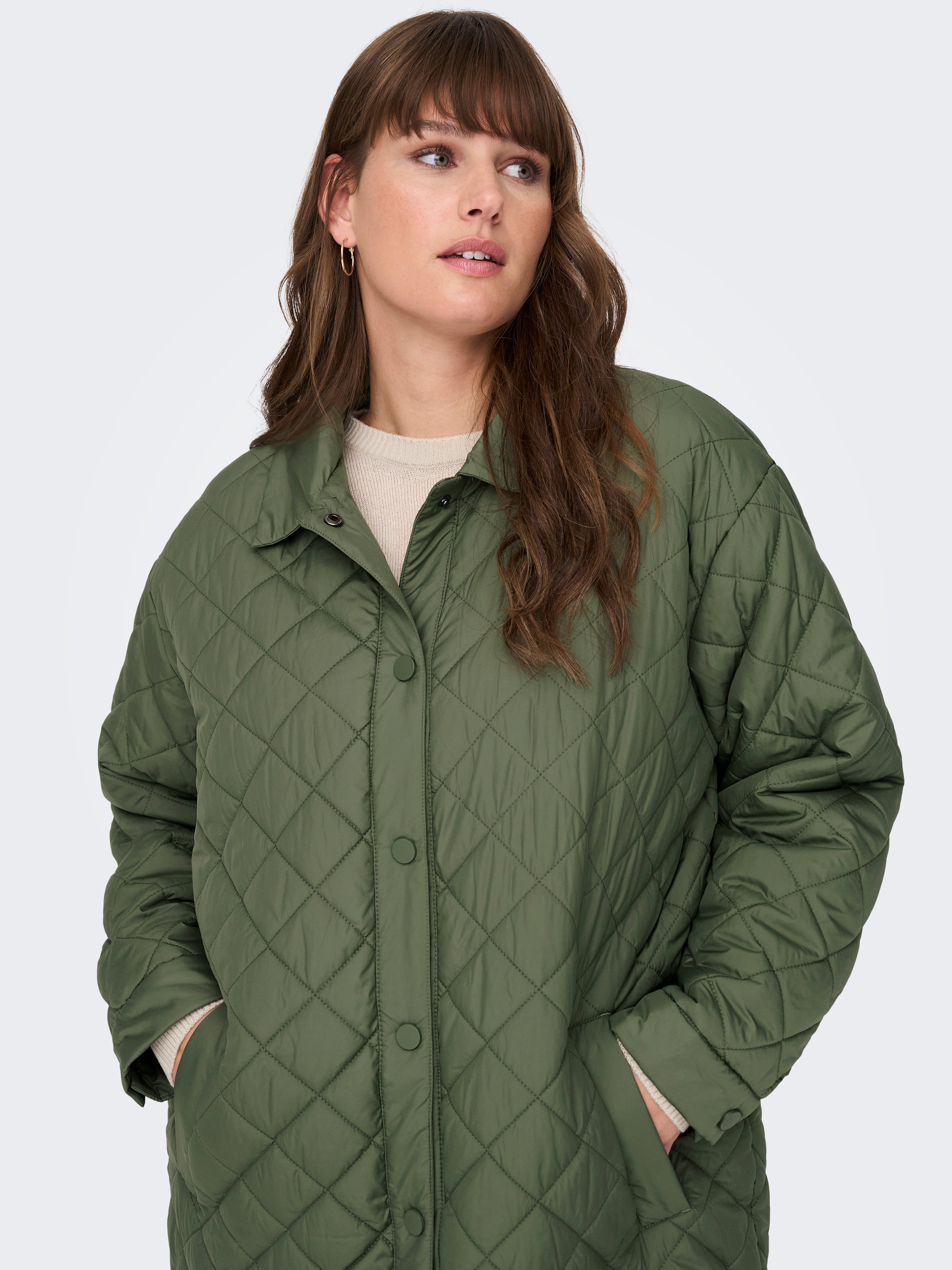 Quilted shacket on sale