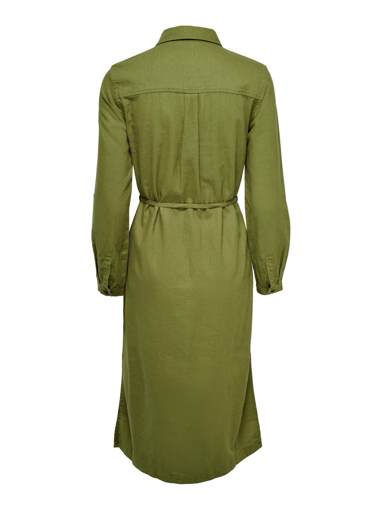 ONLY Midi Shirt dress -Olive Branch - 15278720
