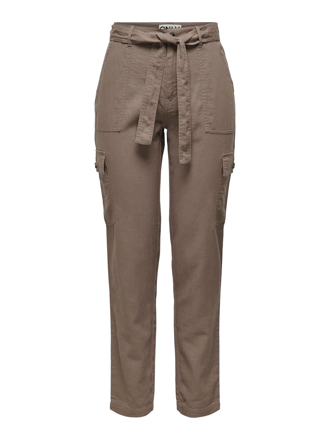 The Kit High-Rise Wide-Leg Utility Trousers | Anthropologie