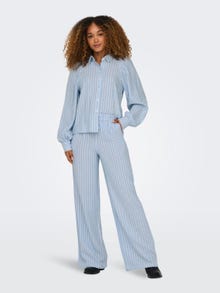ONLY Pantalons Wide Leg Fit -Blissful Blue - 15278730