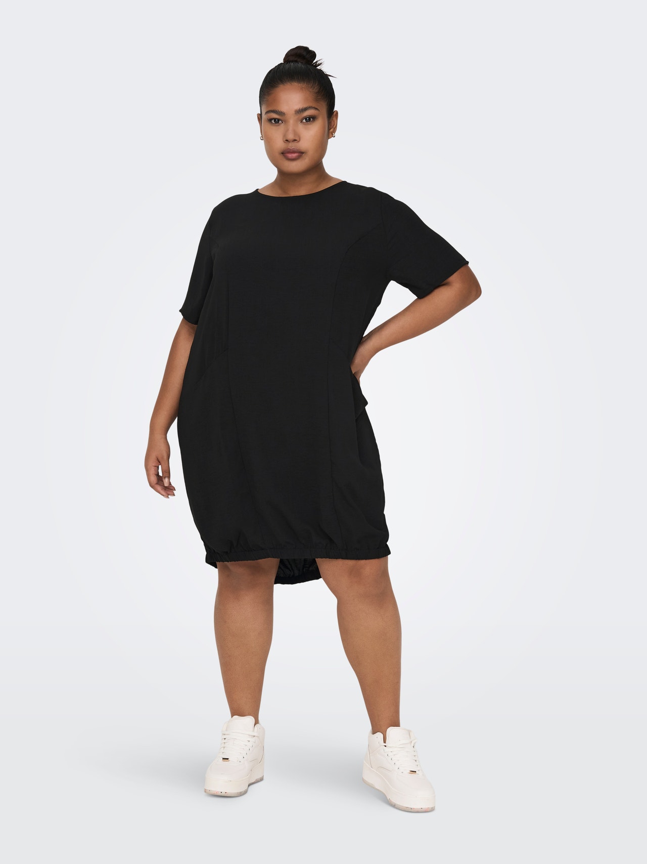ONLY Curvy Solid colored dress -Black - 15278772