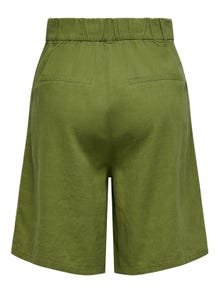 ONLY Shorts Corte loose -Olive Branch - 15278792