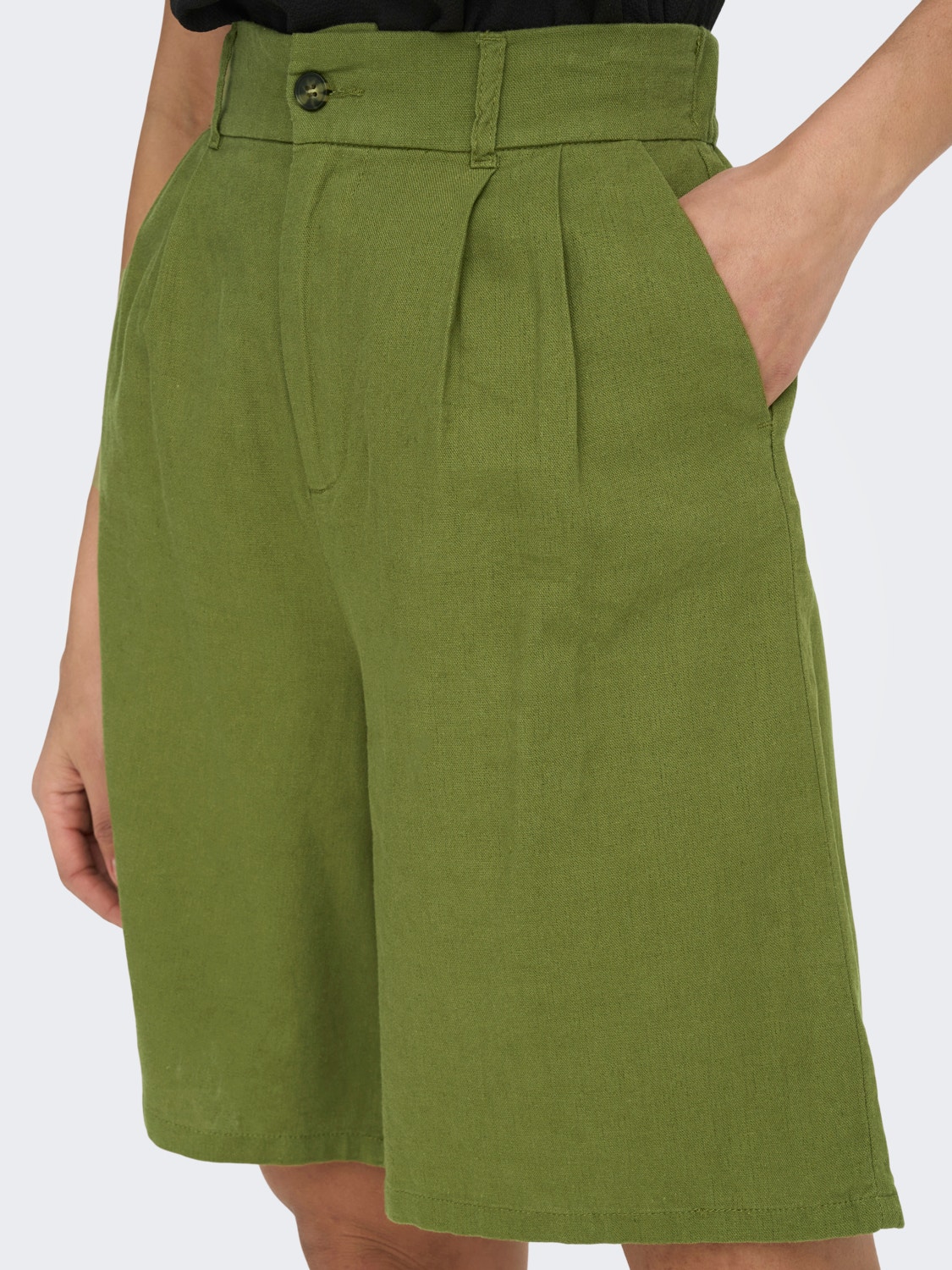 ONLY Loose fit Shorts -Olive Branch - 15278792