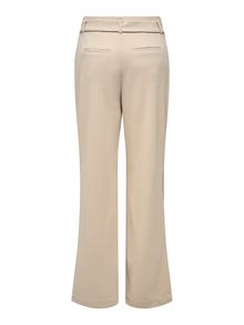 ONLY Gerade geschnitten Hohe Taille Hose -Oxford Tan - 15278837