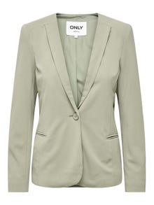 ONLY Slim Fit Fallendes Revers Blazer -Seagrass - 15278850