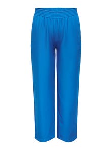 ONLY Curvy solid colored Trousers -Directoire Blue - 15278877
