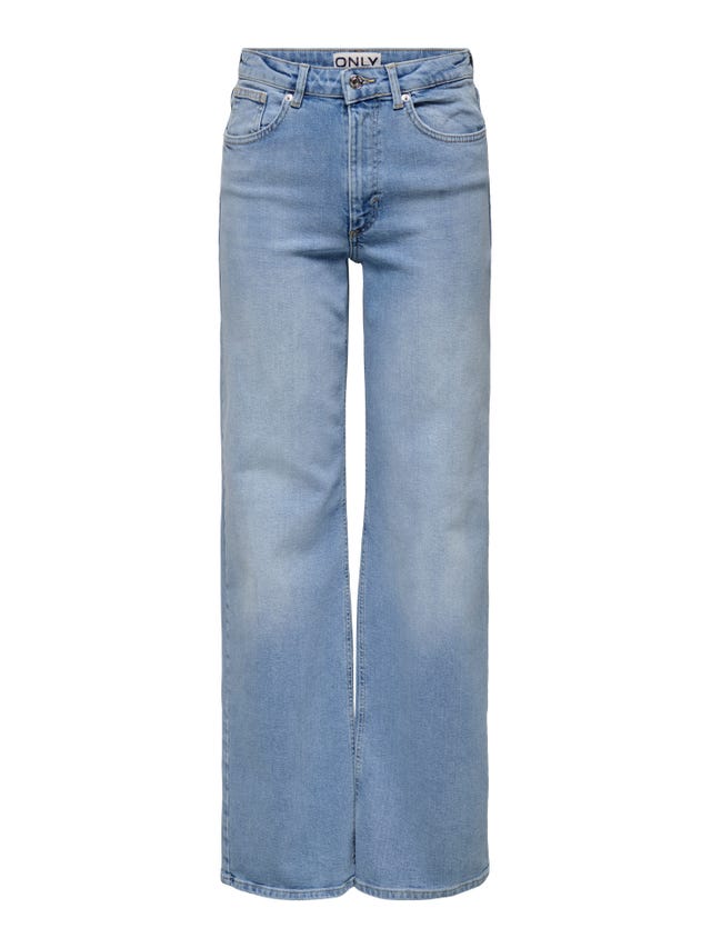 ONLY Wide leg fit High waist Tall Jeans - 15278905