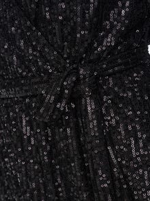 ONLY Regular Fit O-hals Kort kjole -Black - 15278975