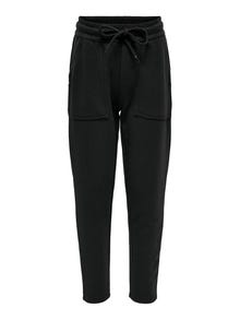 ONLY Krój regularny Spodnie -Black - 15278978