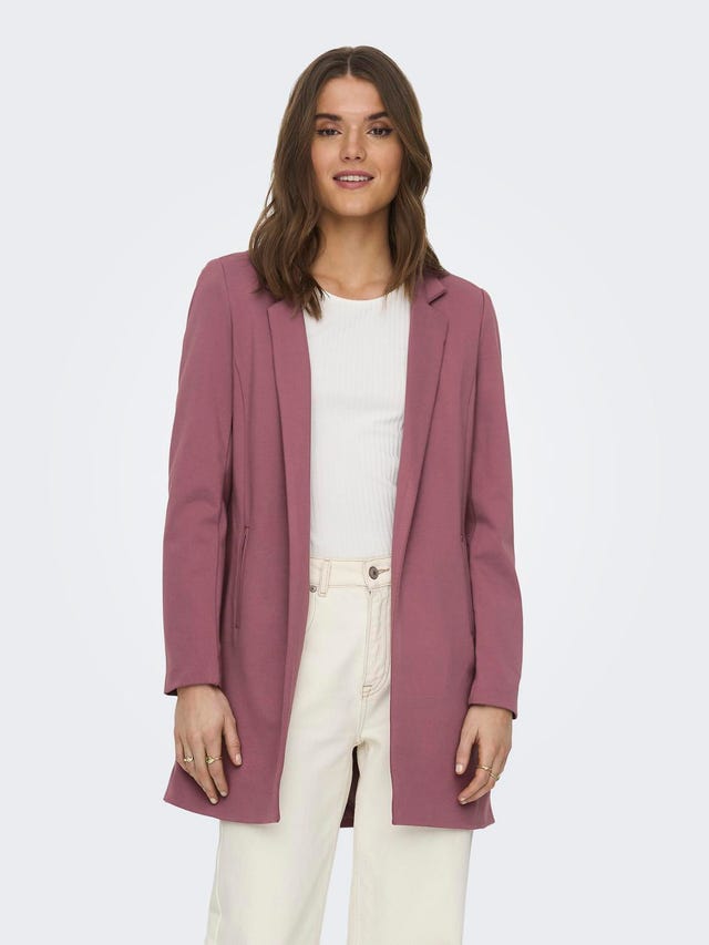 ONLY High stand-up collar Coat - 15278979