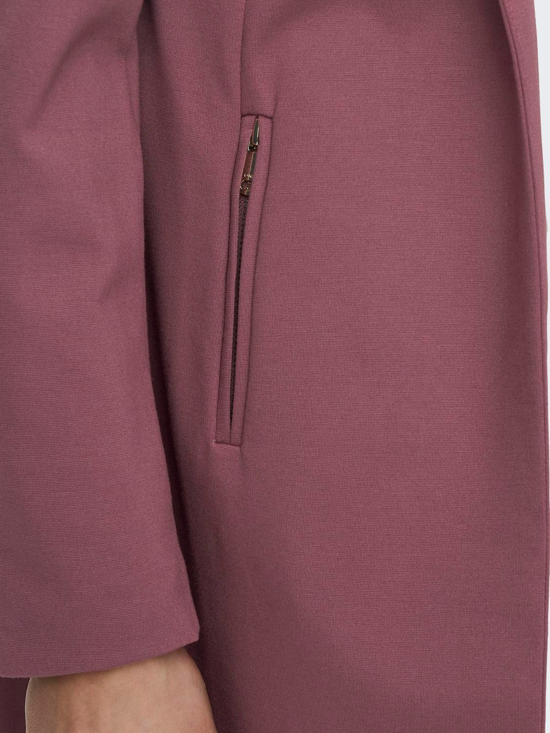 ONLY Solid color coatigan -Rose Brown - 15278979