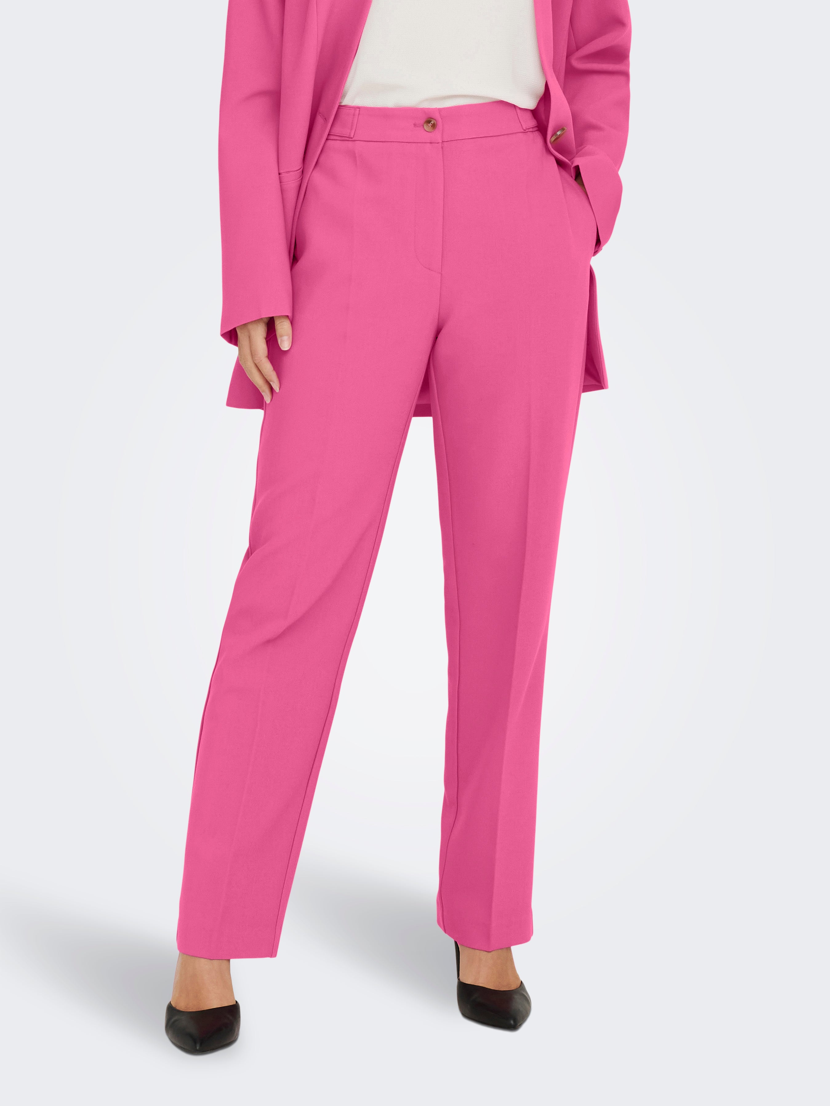 Buy Pink Trousers & Pants for Women by SUTI Online | Ajio.com