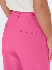 ONLY High Waisted Cigarette Pants -Carmine Rose - 15279149