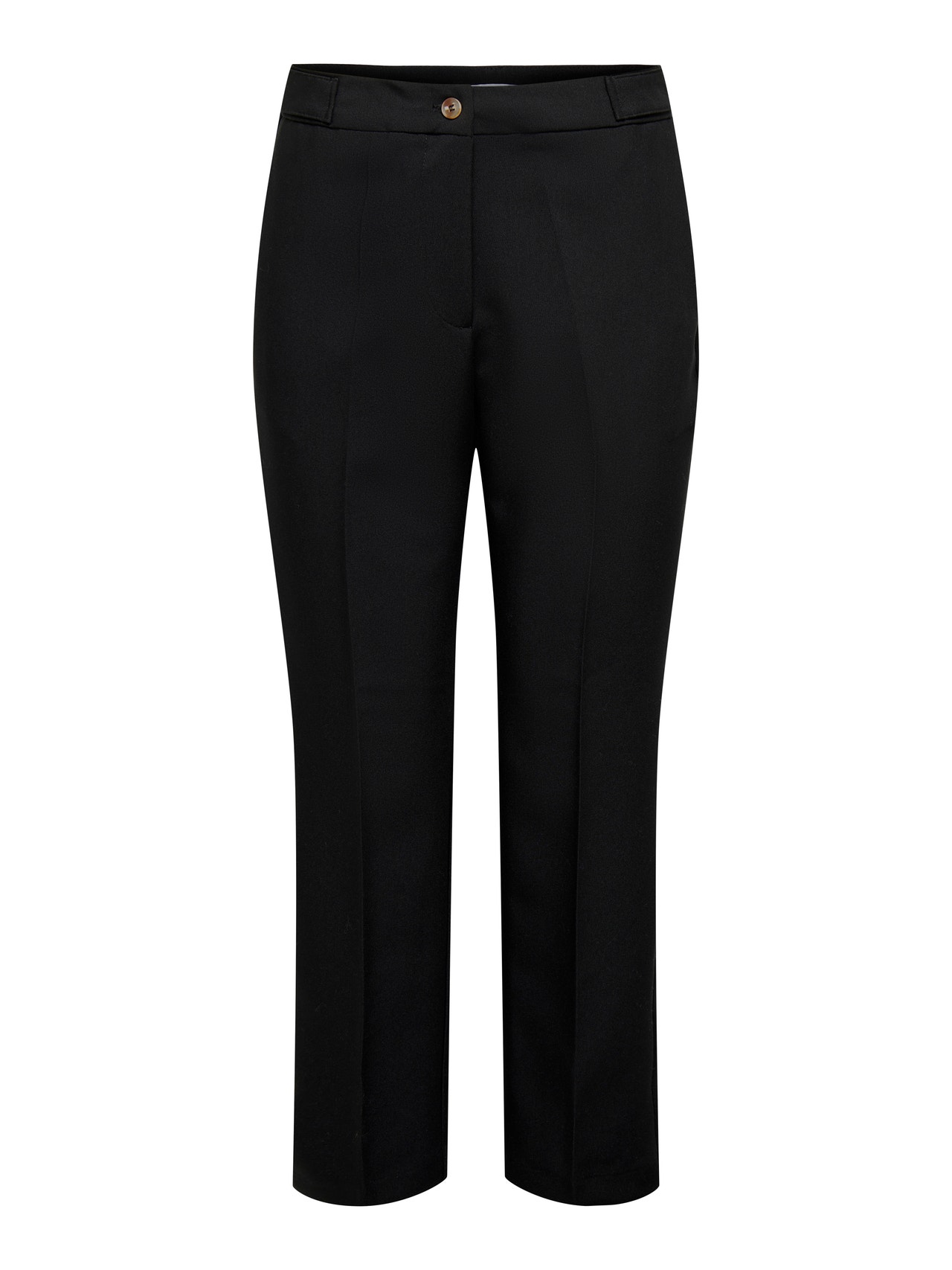 ONLY Pantalons Regular Fit Taille haute -Black - 15279149