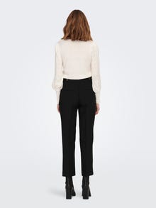 ONLY Regular Fit High waist Trousers -Black - 15279149